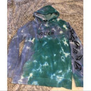 Volcom tie dye hoodie